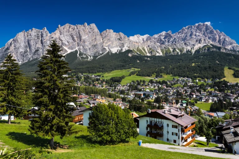 Cortina d'Ampezzo Valley - Mountain Village.
