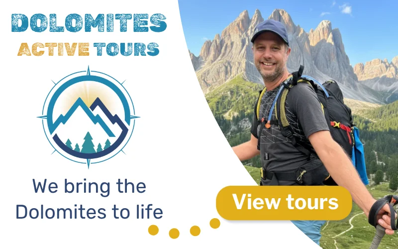 Dolomites Active Tours - Our hiking tours bring the Dolomites to life. Click to View Tours.