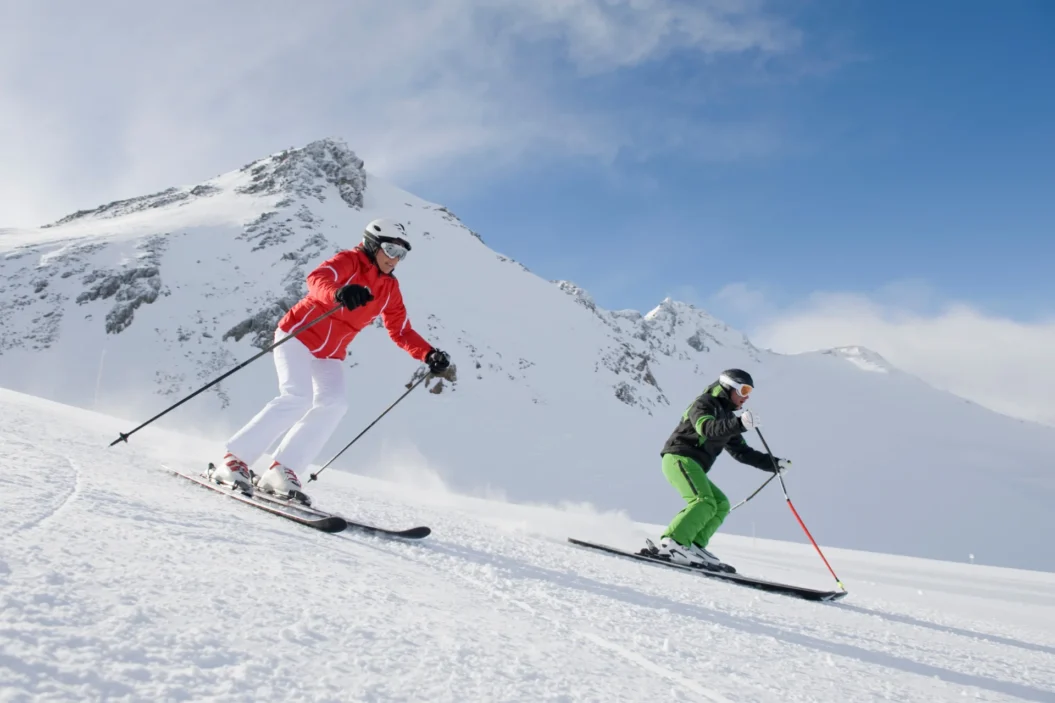 Dolomites ski paradise.