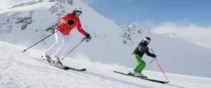 Dolomites ski paradise.