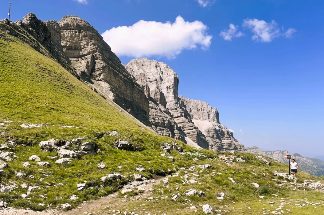 Hike to Groste from Lago di Tovel.