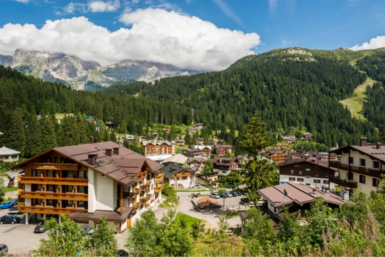 Madonna di Campiglio - ski resort town in Val di Sole.
