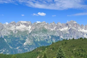 Adamello-Brenta Nature Park in the Dolomites - Italy.