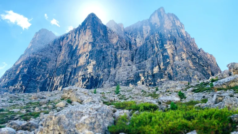 Mountainscape at Val Gardena.