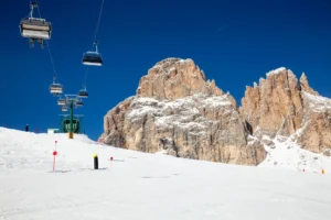 Alta Badia Ski Lift.
