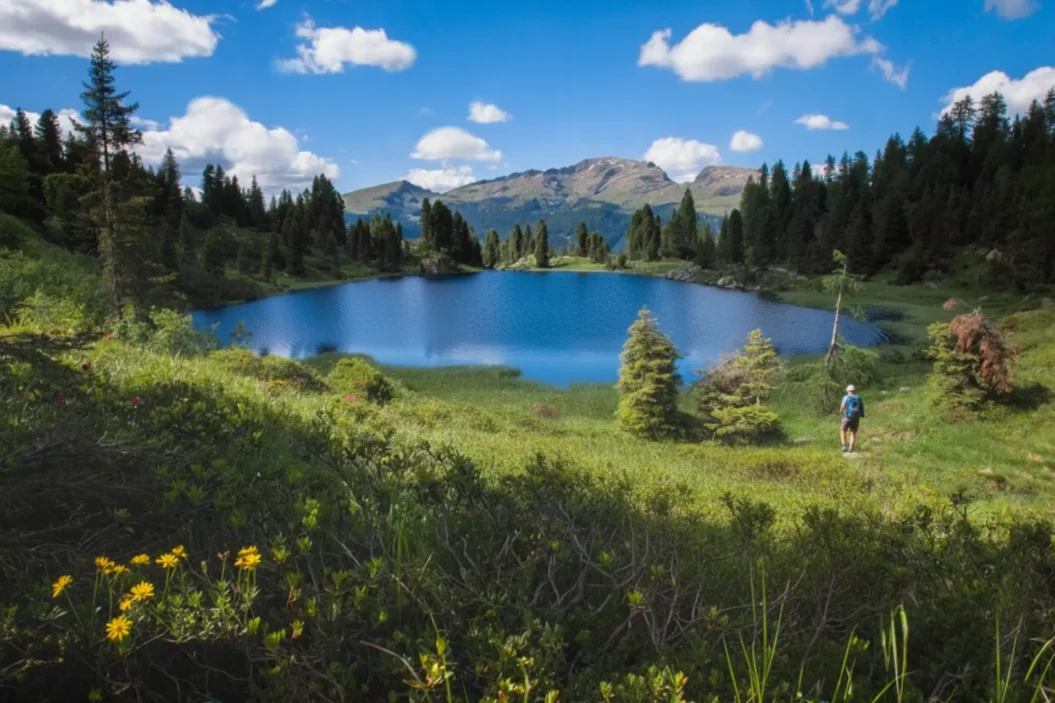 Colbricon Lake.