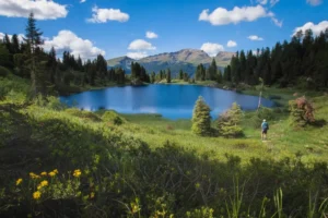Colbricon Lake.