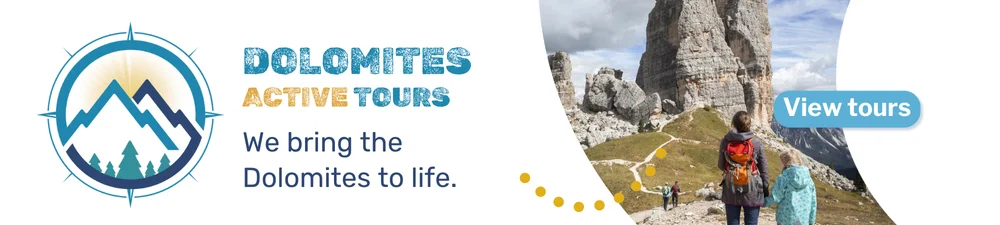 Dolomites Active Tours - family hiking tours. Click to View Tours.