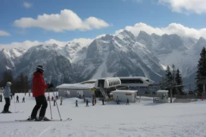 Folgarida ski lifts and winter views.