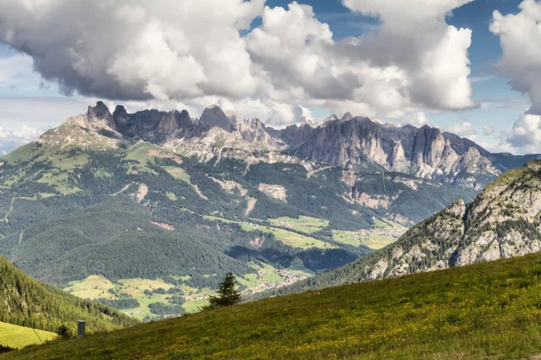 The Monzoni Group Mountains.