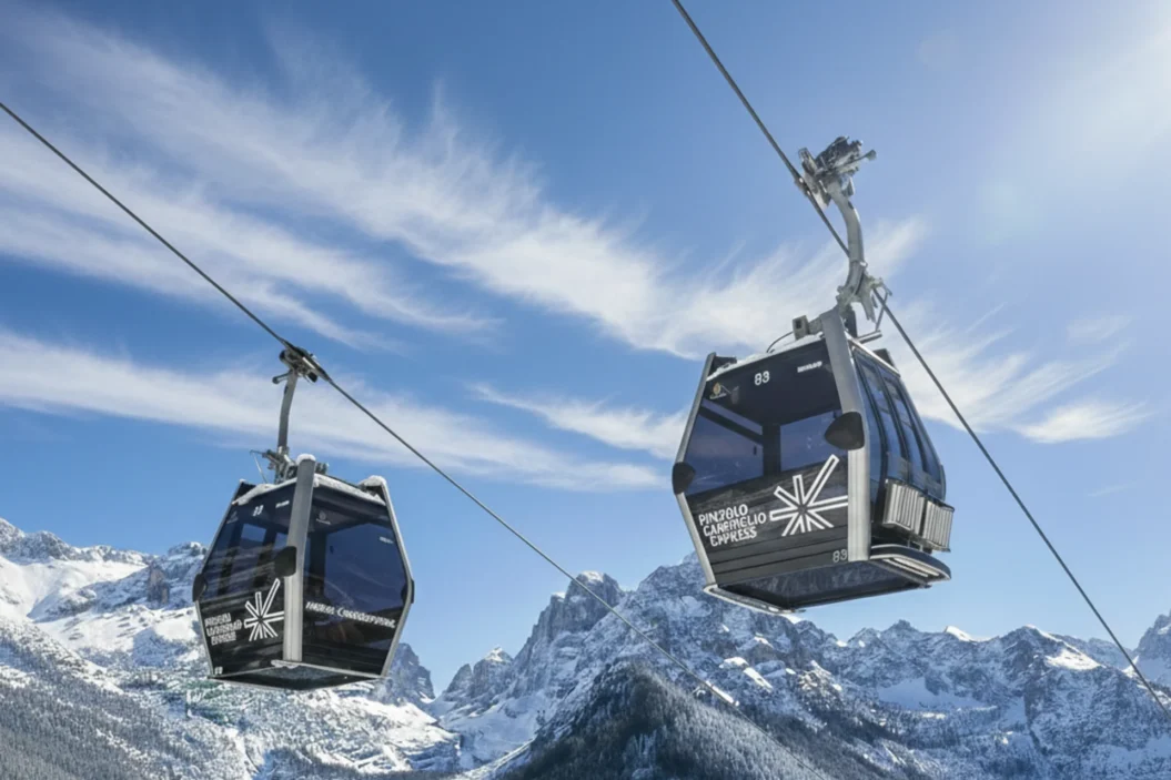 Pinzolo Campiglio Express cable car.