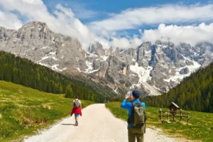 Val Venegia, trail towards Pale di San Martino.